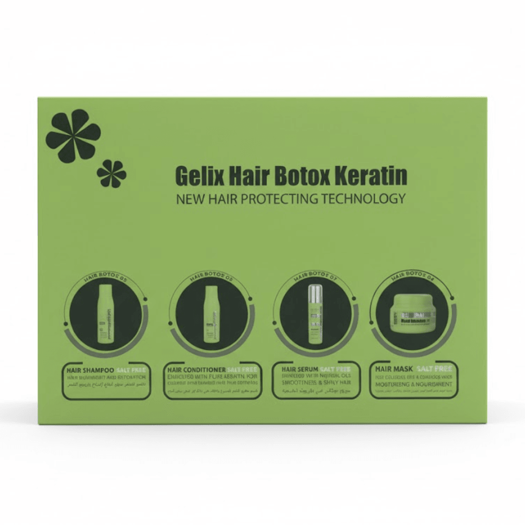 Hair Botox Keratin Shampoo +Mask+ Sérum + Conditioner Pack - Image 1 of 1