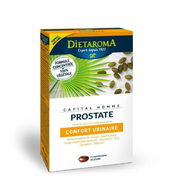 Prostate 60 Capsules - Confort Masculin & Bien-être Urinaire Pure - Soutien Prostatique - Image 1 of 1
