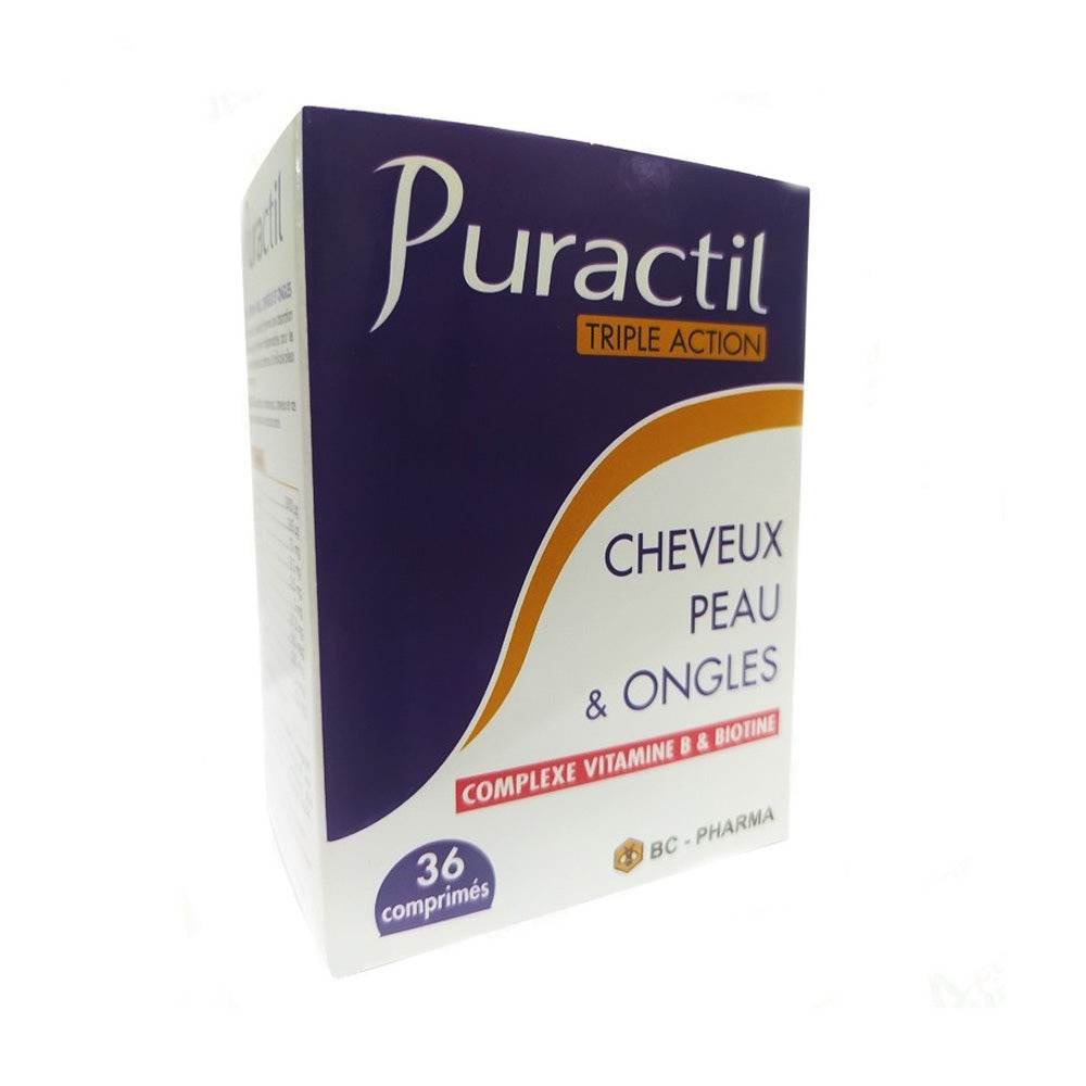 Vitamine B & Biotine Puractil 36 Comprimés - Image 1 of 1