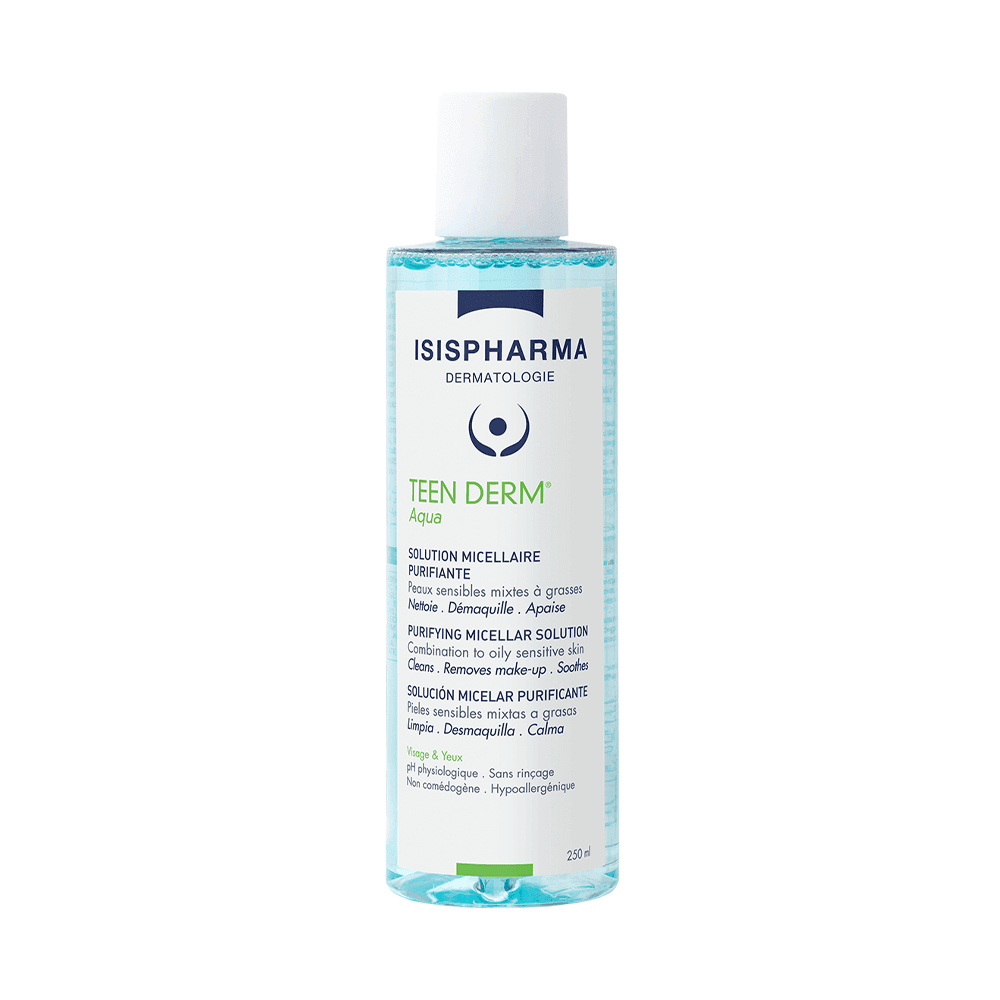 Teen Derm Aqua Solution Micellaire Purifiante 200ml Nettoyant Jeunes Peaux - Image 1 of 1