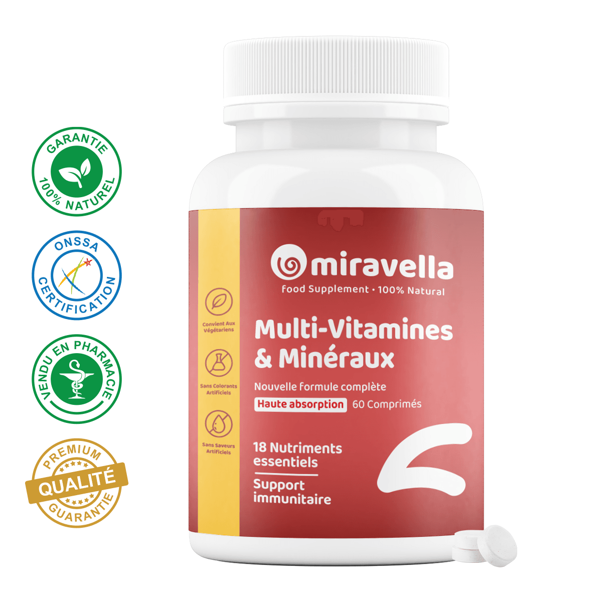 Multivitamins & Minerals – 60 Tablets - Image 1 of 1