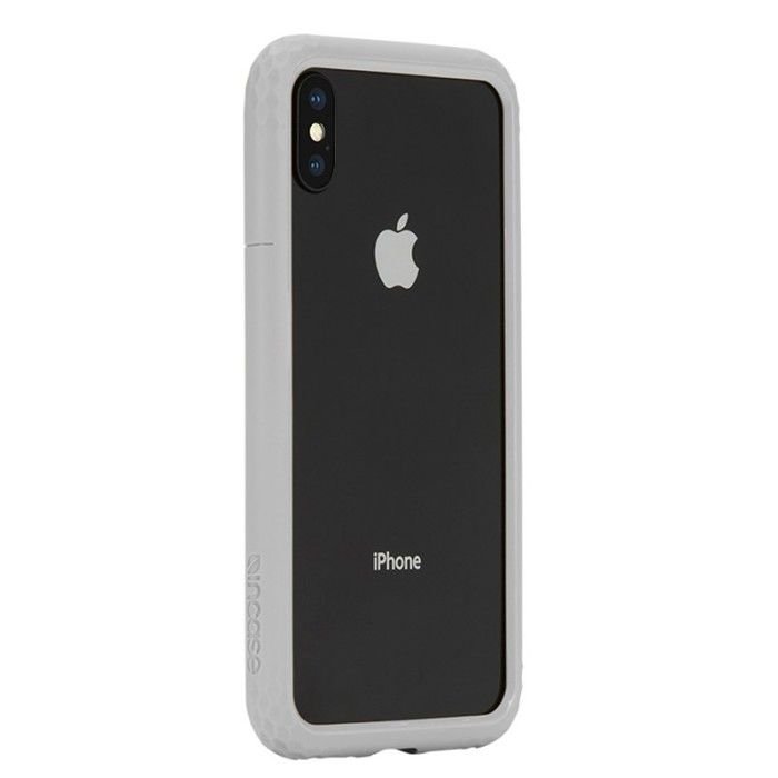 FRAME CASE pour iPhone X - Bumper - Gris Clair - Image 1 of 2