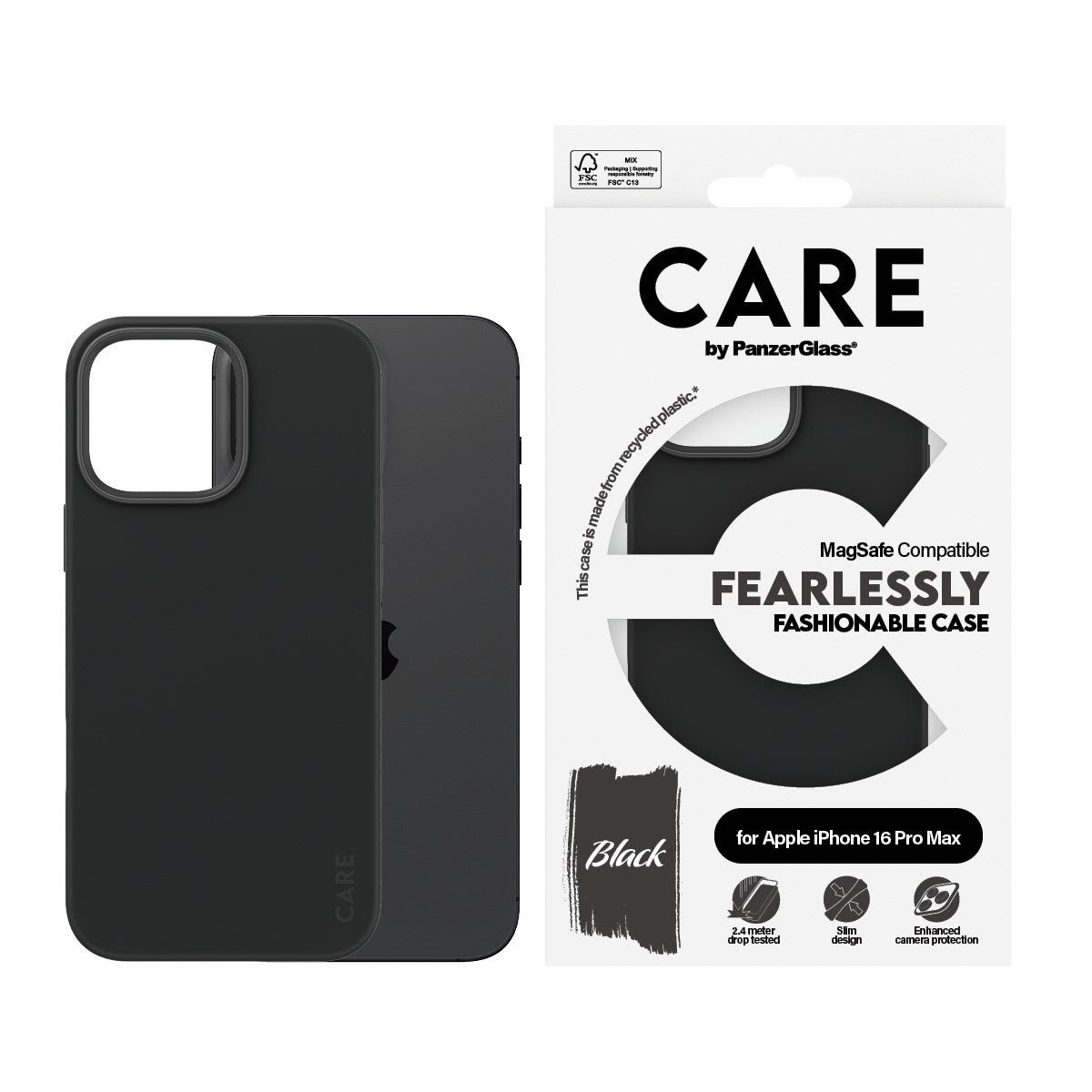 Case Fashion Black iPhone 16 Pro Max - Image 1 of 1
