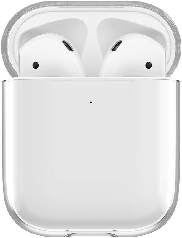 Designs Coque de Protection en métal Compatible avec Apple AirPods Transparent - Image 1 of 3