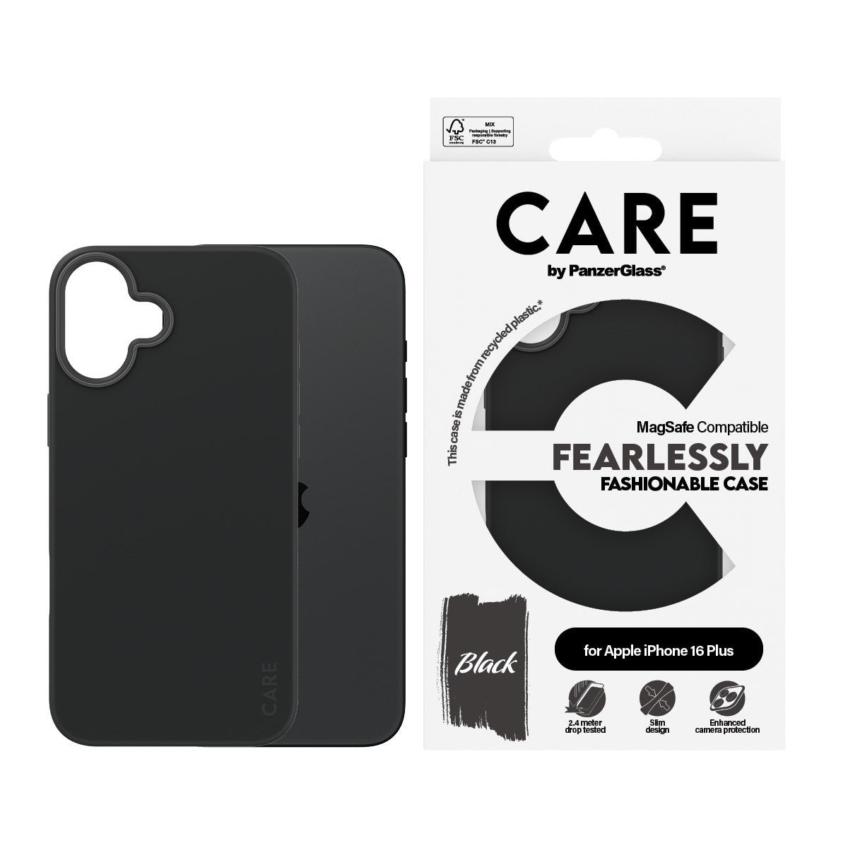 Case Fashion Black iPhone 16 - Image 1 of 1