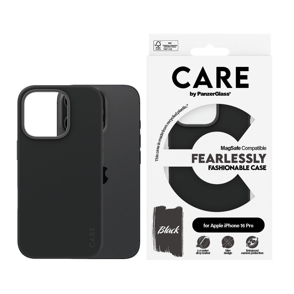 Case Fashion Black iPhone 16 Pro - Image 1 of 1