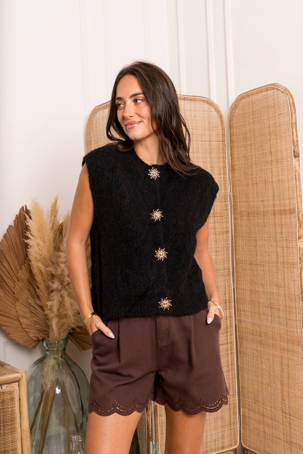 Gilet en maille - Image 1 of 3