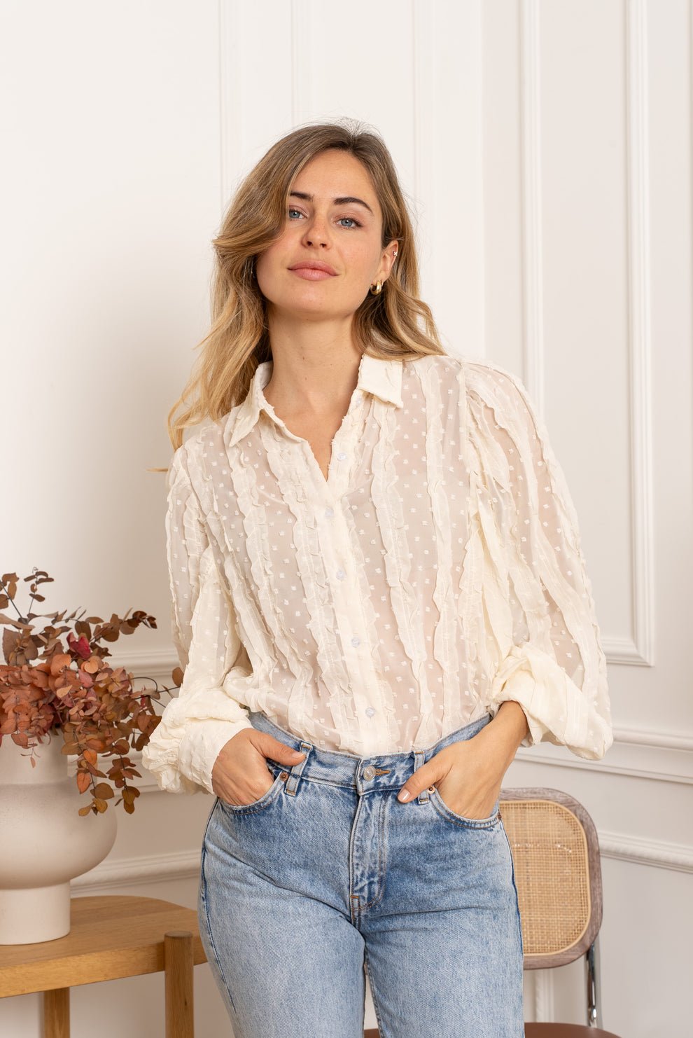 Chemise écrue - Image 1 of 3