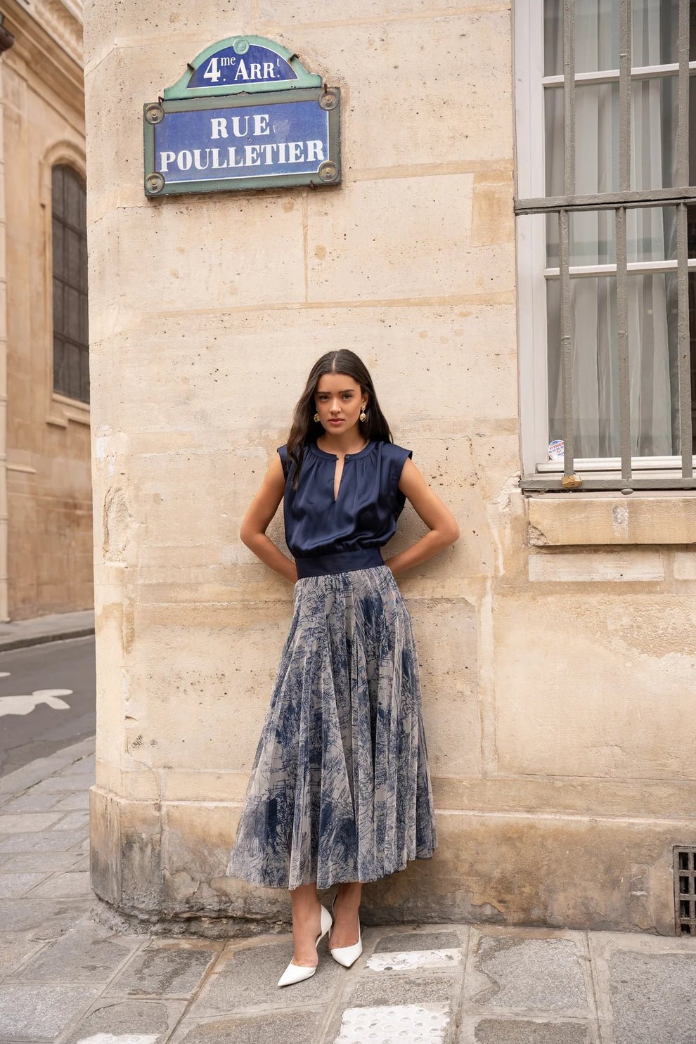 Jupe En Tulle Imprimé - Image 1 of 2