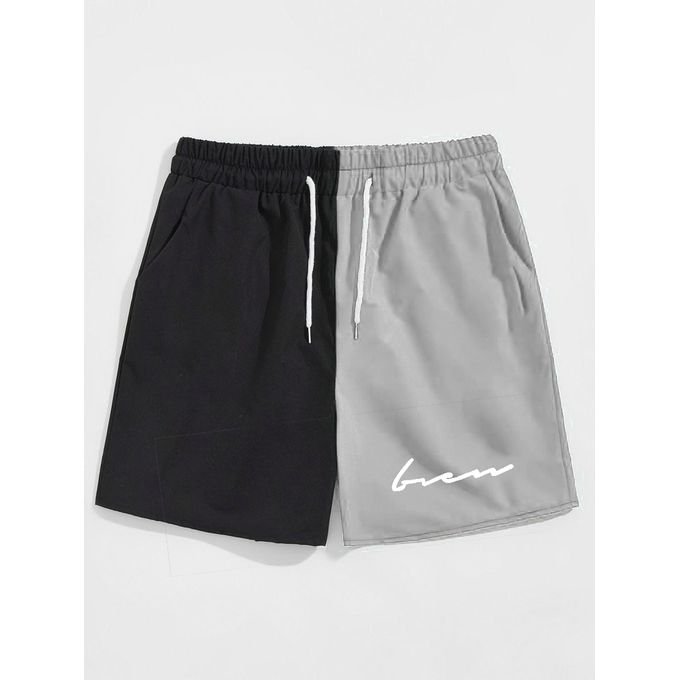 Short Homme -noir et Gris - Image 1 of 2