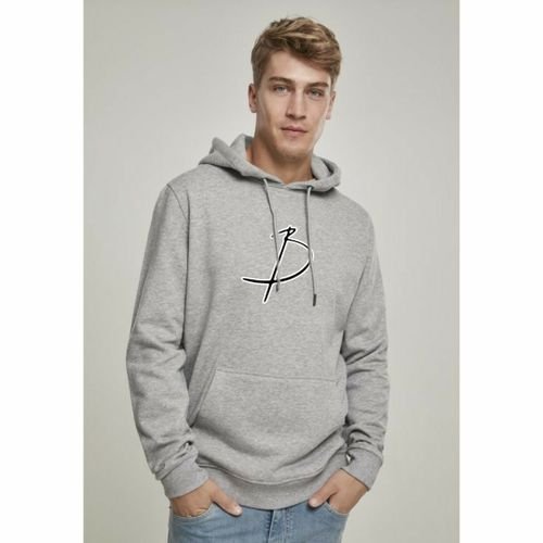 Sweat a Capuche gris B-ori-1 - Image 1 of 1