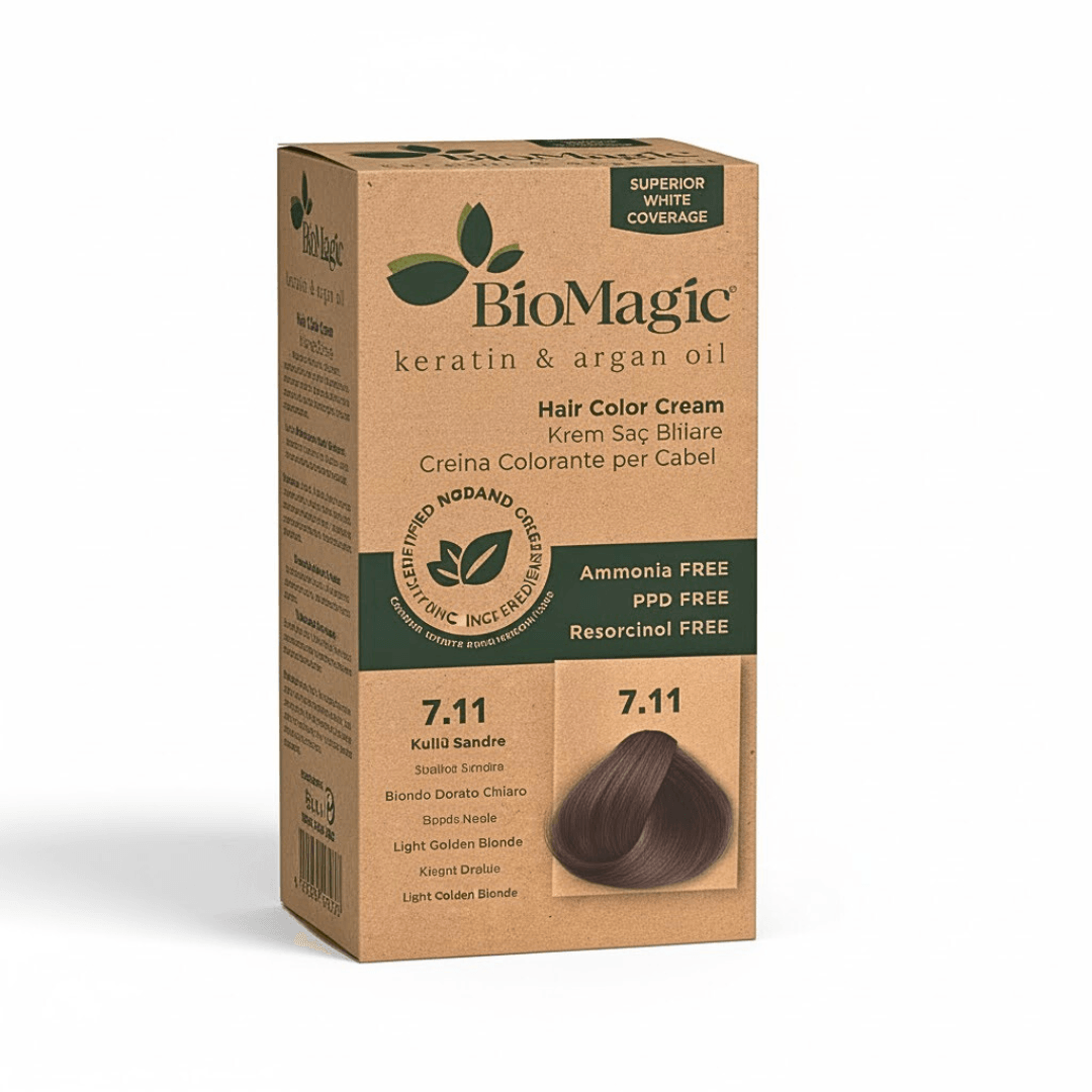 Hair Color Cream Kit 7/11 Intense Ash Blonde - Image 1 of 1