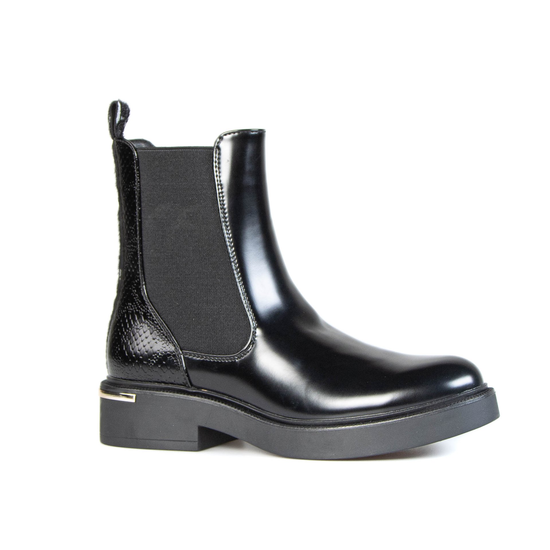 Irena – Bottines à Talon en Noir - Image 1 of 4