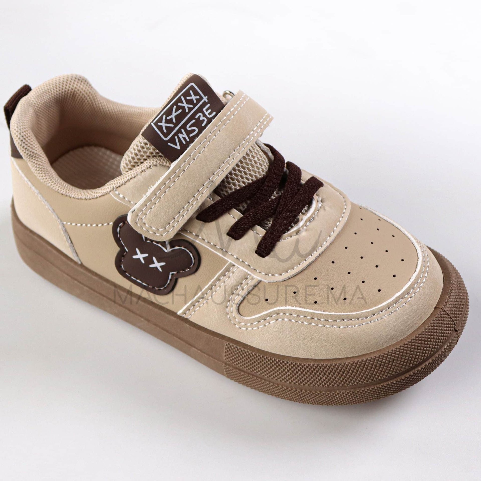 Kickster - Baskets Enfants En Kaki - Image 1 of 4