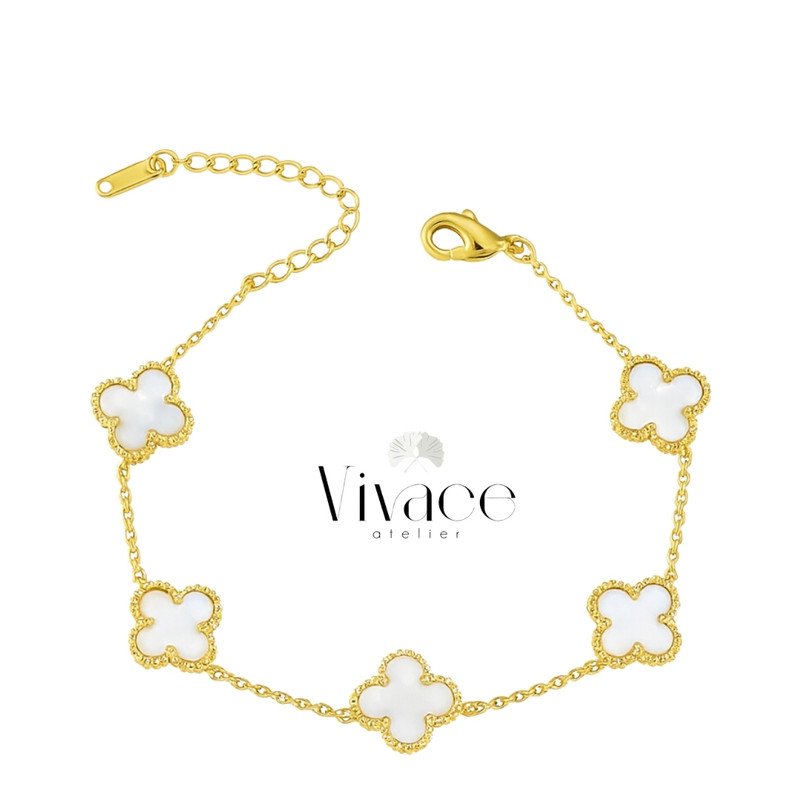 Gourmette Vivace Van Cleef Blanc - Image 1 of 1