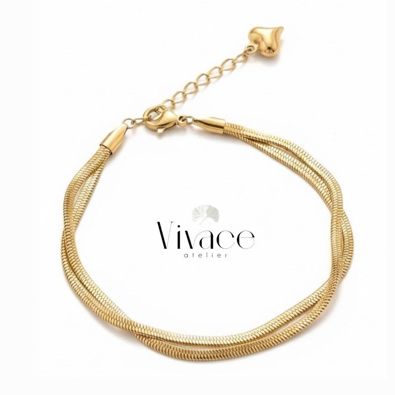 Gourmette Vivace Duo Serpent - Image 1 of 1