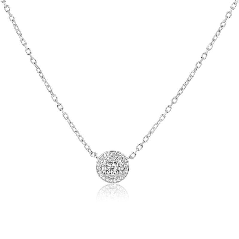 Collier Marguerite Excellence en Argent 925 Rh - Image 1 of 1
