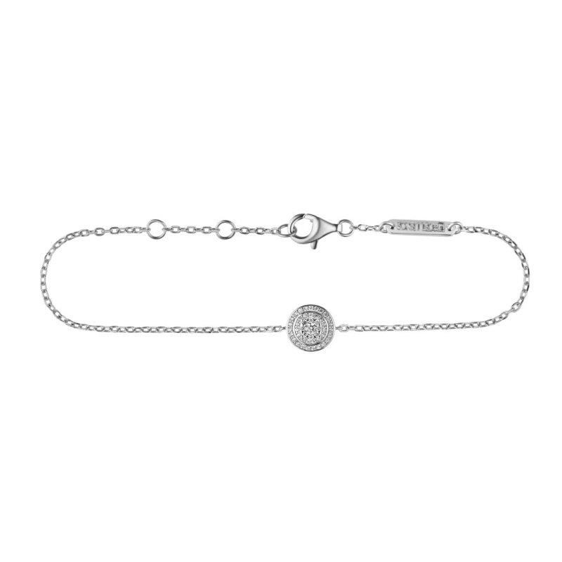 Gourmette Marguerite Excellence Argent 925 Rh - Image 1 of 1