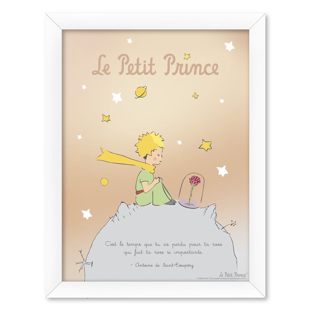 Cadre Le Petit Prince Fr 30x40 Cm - Image 1 of 1