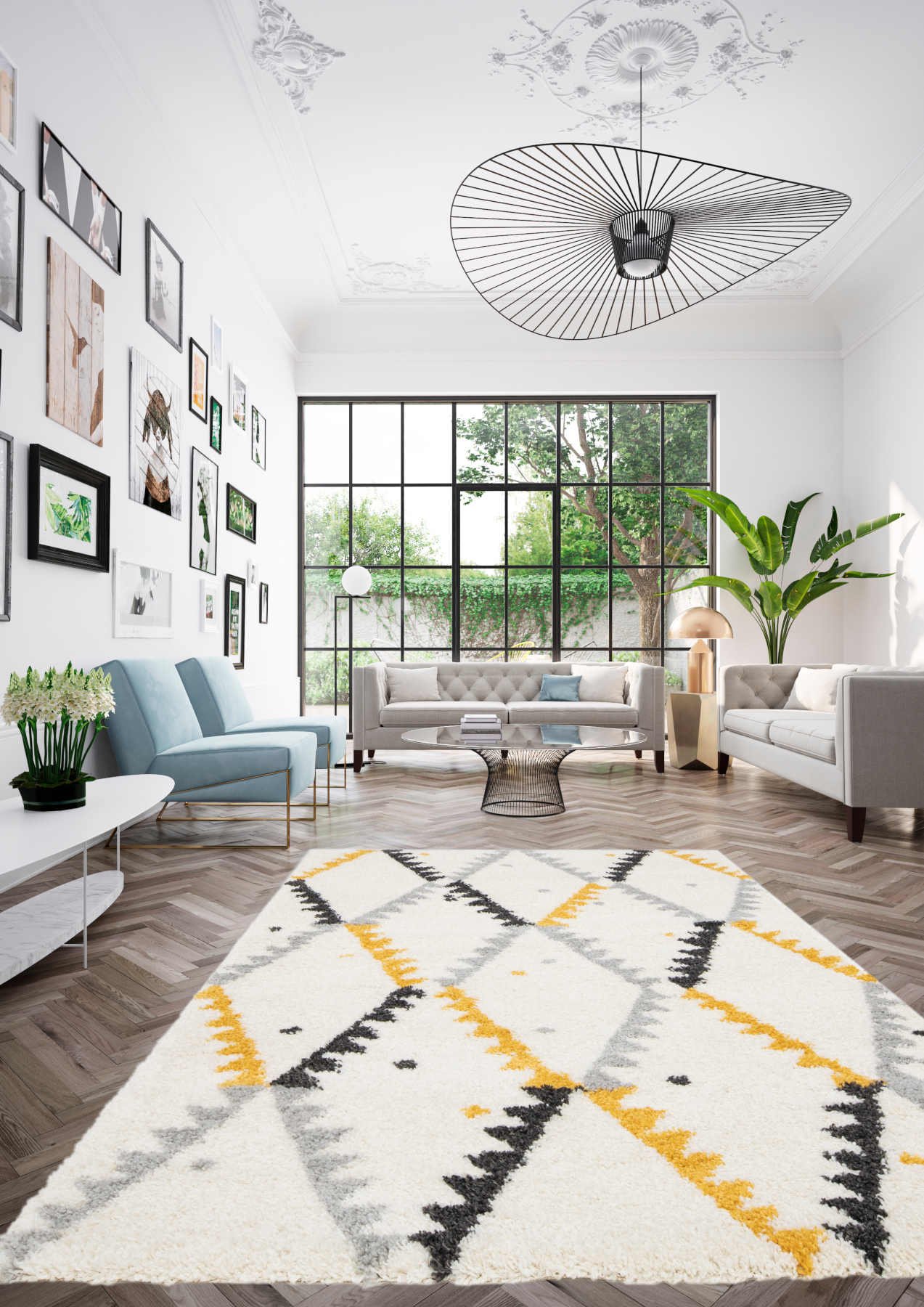 Gipsy Tapis Moderne 200x290 Cm - Image 1 of 4