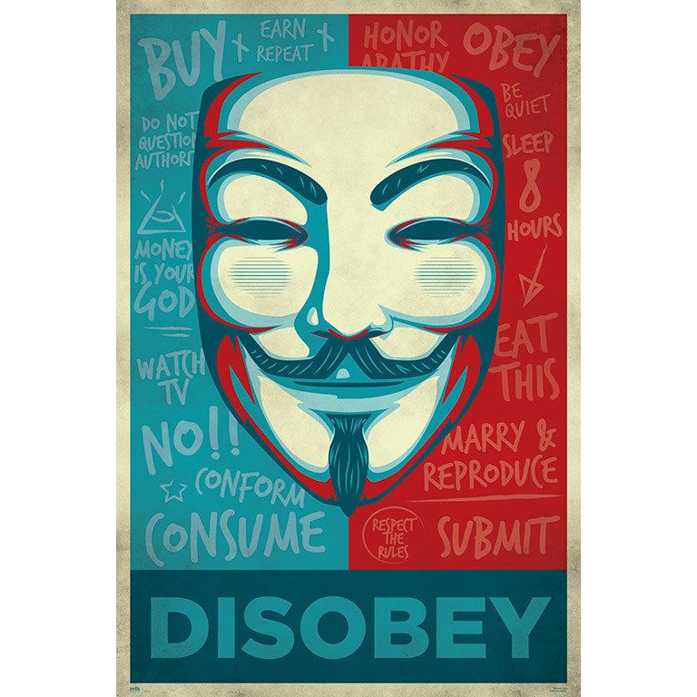 Poster Disobey - Image 1 of 1