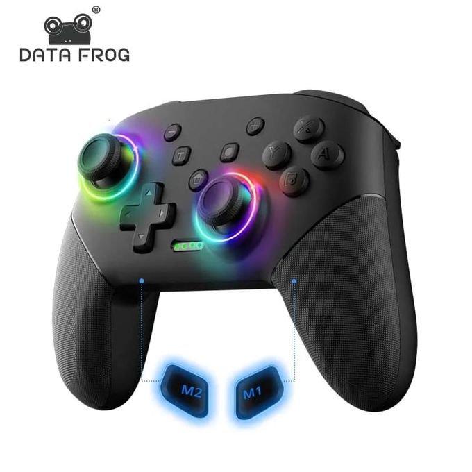 Manette sans fil RGB Multifonctions, avec batterie 1000mAh, Fonction Turbo programmable - Image 1 of 1