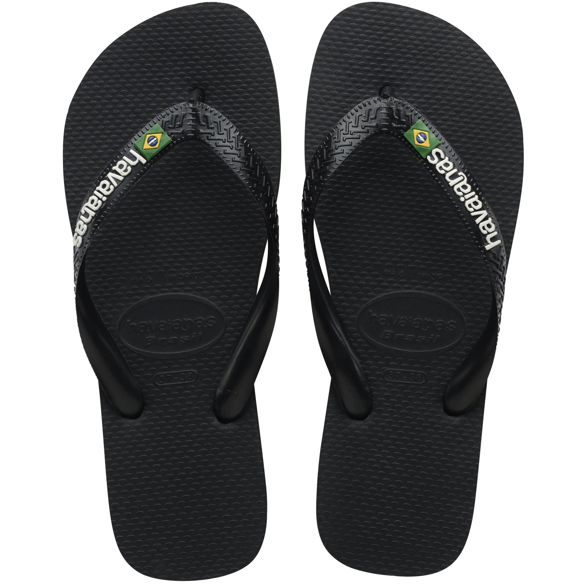 Tongs Brasil Logo Noires - Image 1 of 1