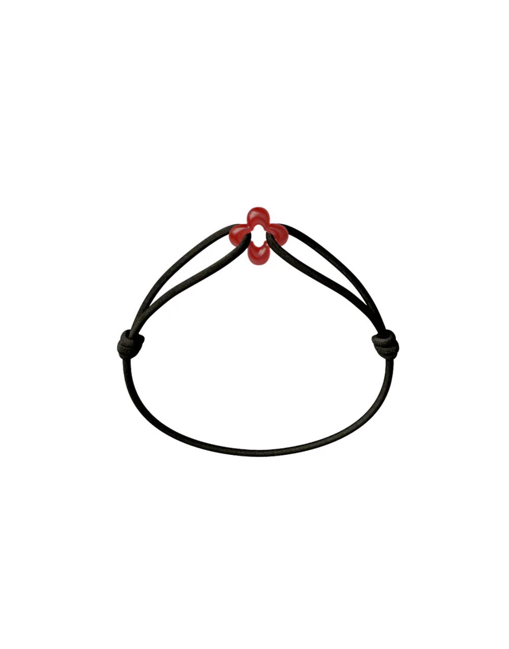 Bracelet Cordon - Mini Black Clover - Image 1 of 1