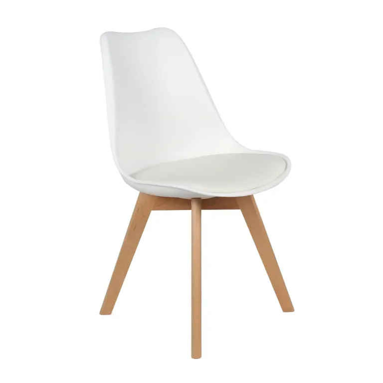 Oslo Chaise Style Scandinave - Blanc - Image 1 of 4