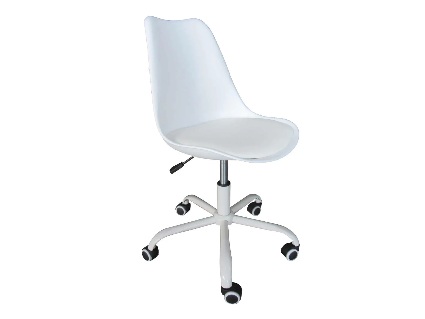 Matteo Chaise De Bureau Sur Roulette - Blanc - Image 1 of 3