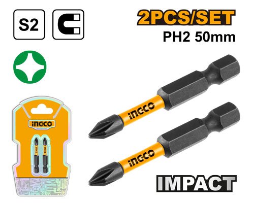Jeu De 2 Embouts S2 Ph2 50mm - Image 1 of 1