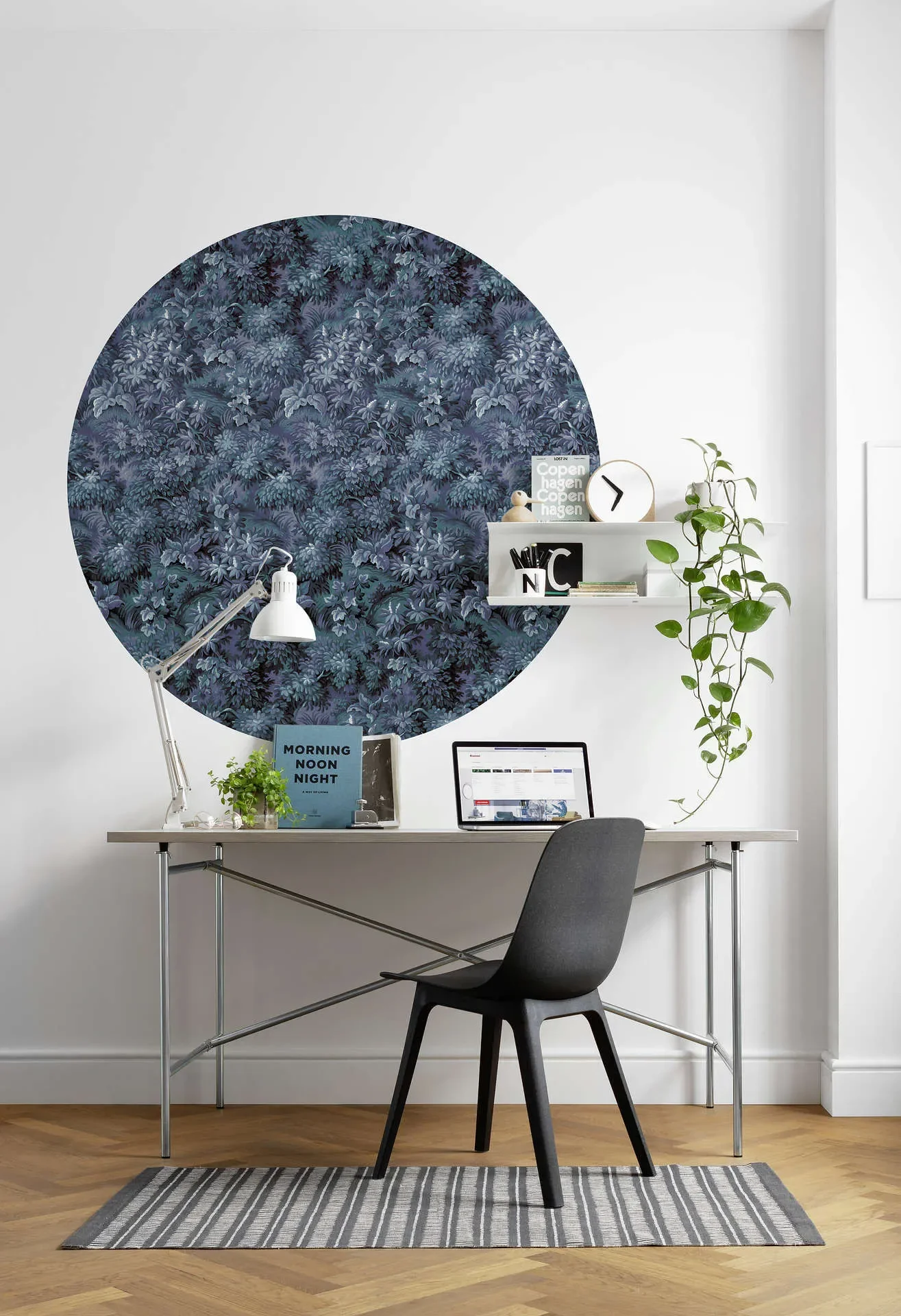 Azul Papier Peint Photo Murale Intissé – L 128 X H 128 Cm - Image 1 of 1