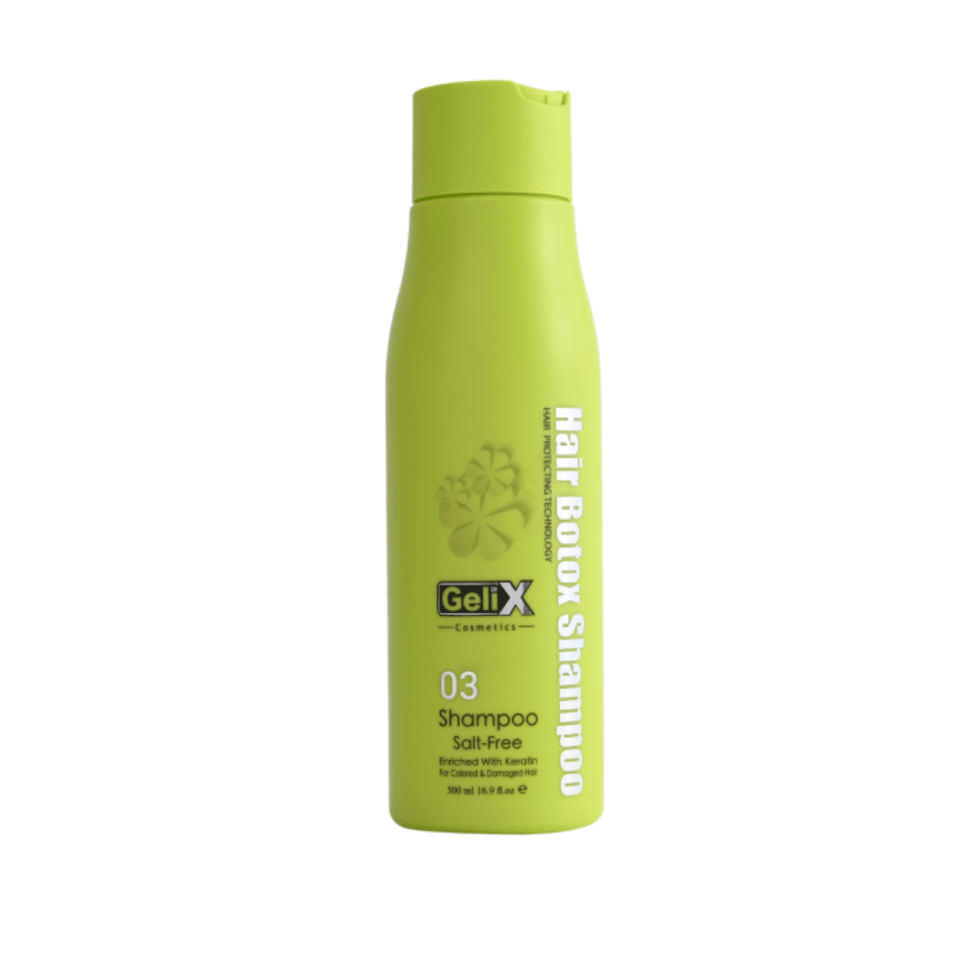 Hair Botox Shampoo 03 500ml Shampooing Réparateur Kératine Cheveux Abîmés Effet Botox - Image 1 of 1