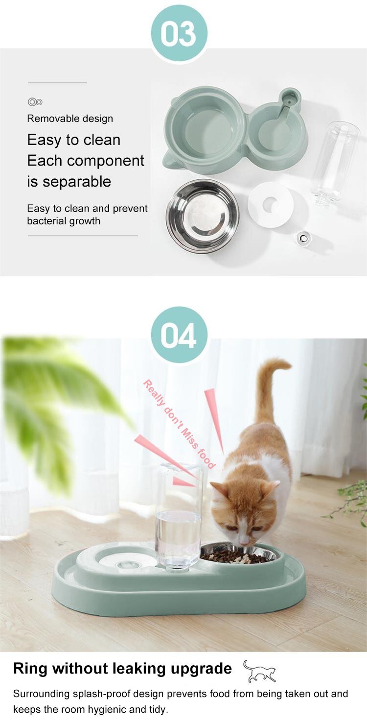 Pet Automatic Feeder - Food & Water - Image 1 of 4
