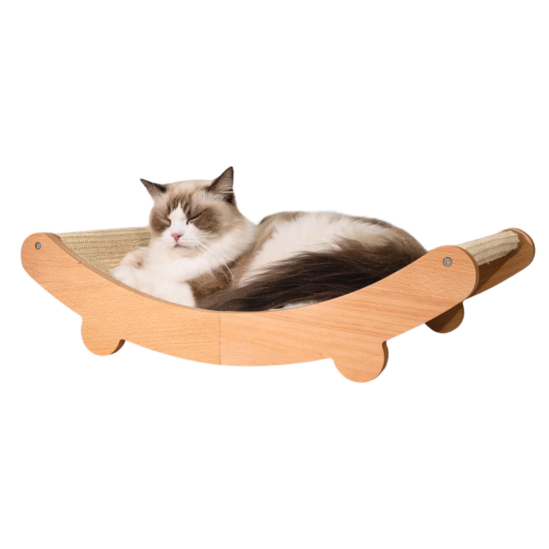 Sisal Cat Scratcher Bed – Scratching Pad & Hammock for Indoor Cats - Image 1 of 4