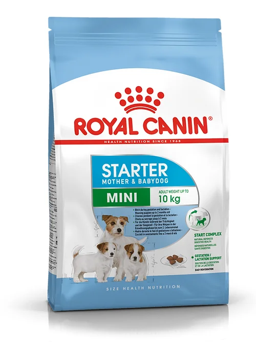 Croquettes pour chienne et chiot - Mini starter M&B 1 Kg - Royal Canin - Image 1 of 4