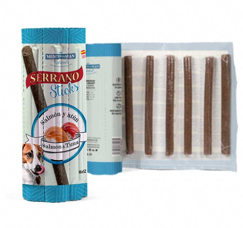 Sticks Pour Chiens Saumon et Thon (16pcsx12g) - Image 1 of 3