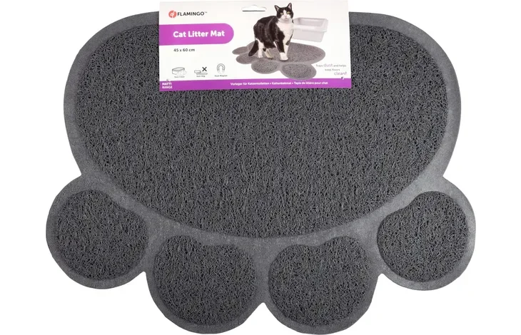 Tapis Pour Bac À Litière Pitou Gris 45x60cm / 560544 - Image 1 of 1