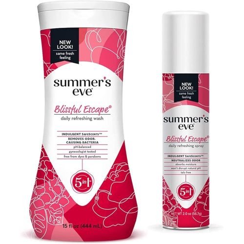 Gel Wash Féminin Intime & Spray Rafraîchissant - Elimine les Odeurs, Ph Équilibré - Image 1 of 1