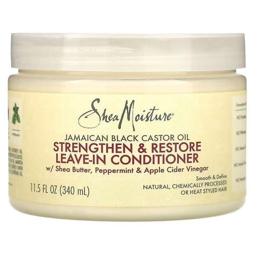 Shea Moisture Leave-in Conditionne à Lhuile de Ricin Noire Jamaïcaine - 340ml - Image 1 of 2
