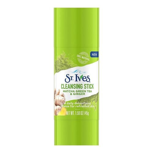 St Ives Match Green Tea & Ginger, Nettoyant Facial Stick - Made in Usa - Image 1 of 1