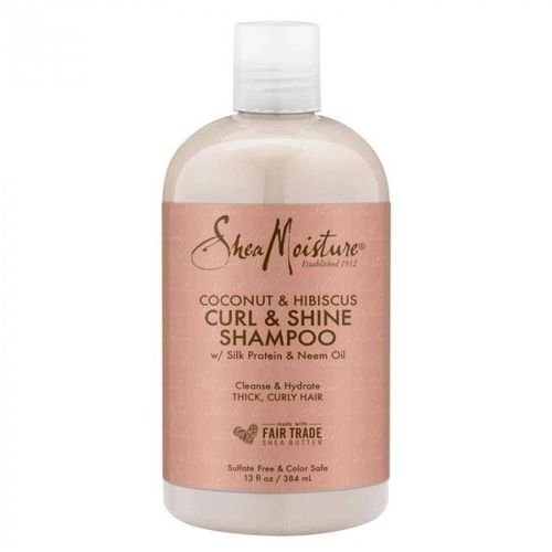 Shea Moisture Shampoing Noix de Coco et Hibiscus, Curl & Shine -384ml - Image 1 of 1