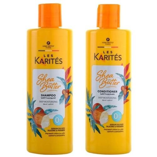 Shampoing & Après-shampoing Hydratant au Beurre de Karité - 400ml X2 - Image 1 of 1