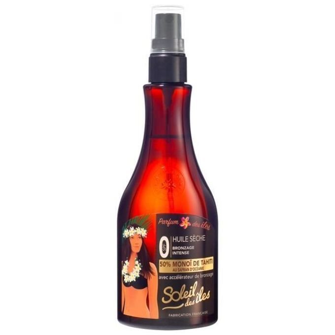 Huile Sèche Bronzage Intense Spf 0, Parfum des Îles - Image 1 of 1