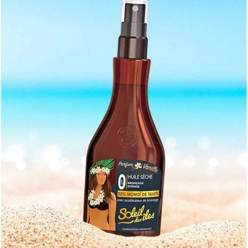 Huile Sèche Bronzage Intense Spf 0, Parfum Vanille - Image 1 of 1