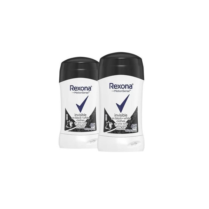 Duo Déodorant en Stick Invisible Black & White Clothes - 2x40g - Image 1 of 3