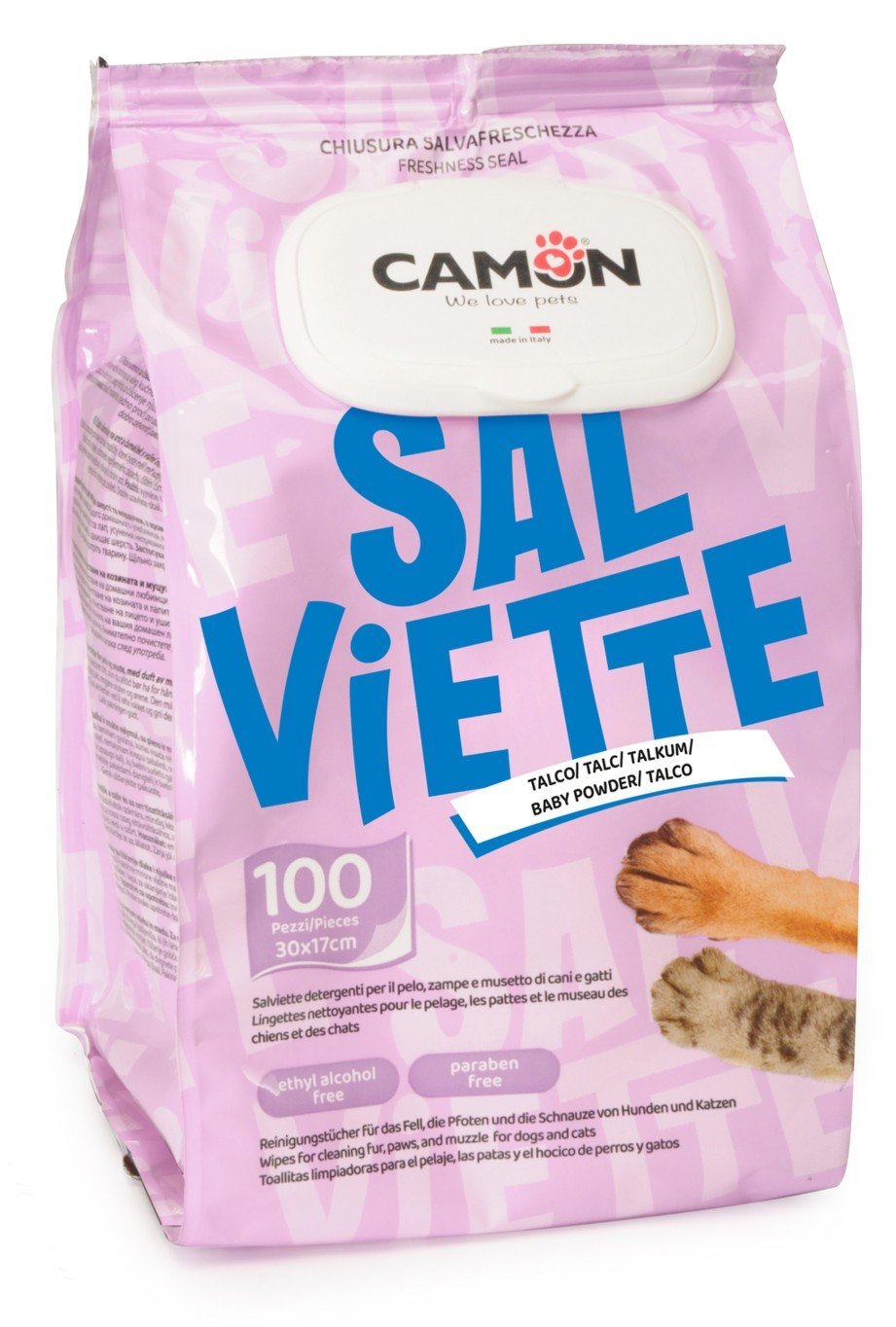Lingettes nettoyantes  Parfum Poudre pour Bébé – 100 pièces - Image 1 of 1