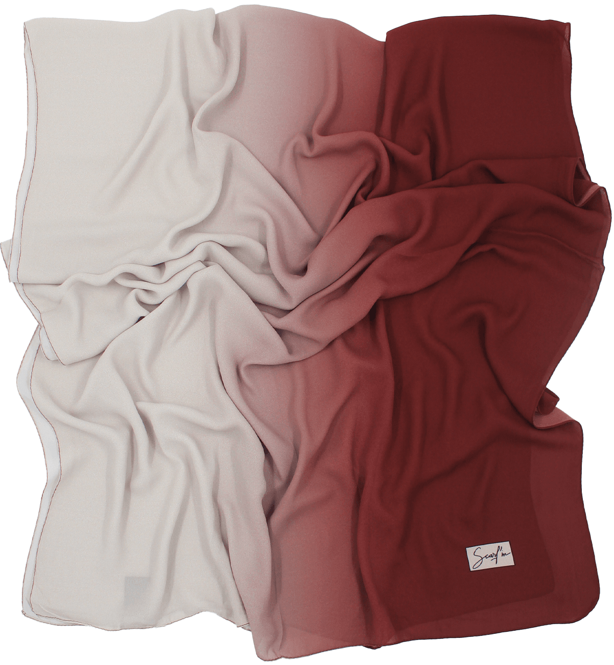 Chale Yaomy® Dégradé - G31 Bordeaux To Beige - Image 1 of 1