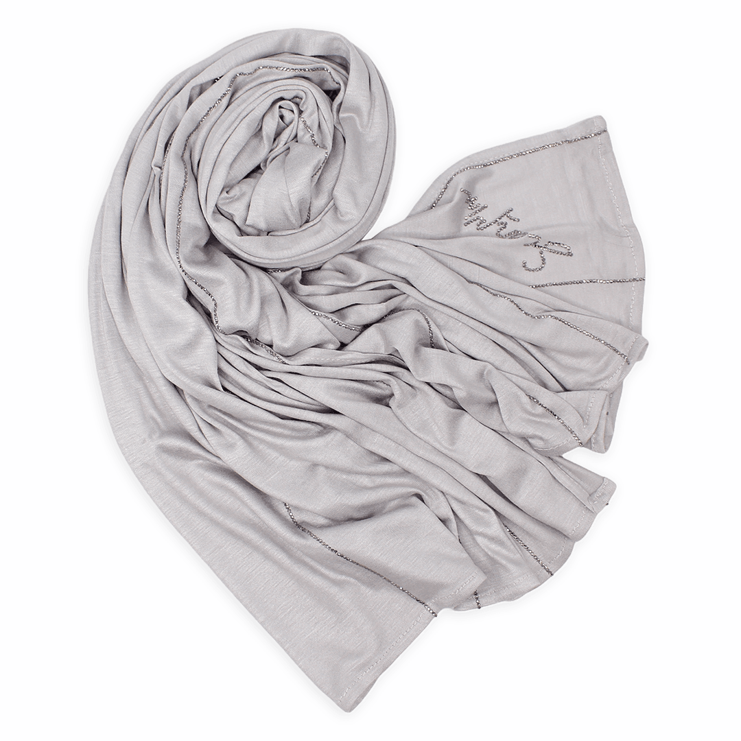 Chale Emaly Strass Lines - Gris Miroir - Image 1 of 4