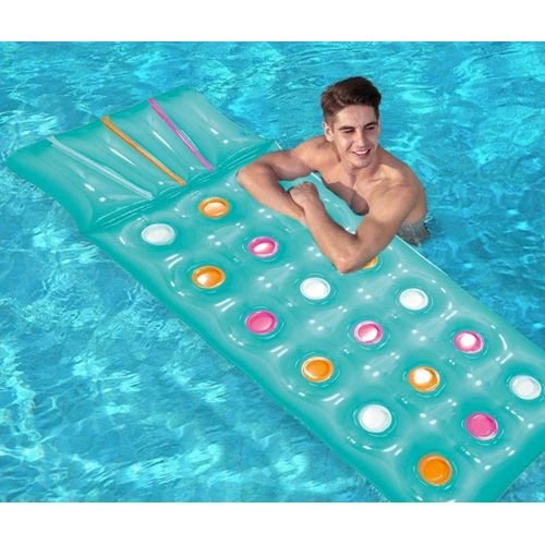 Matelas Gonflable de Natation pour Plage ou Piscine - Image 1 of 4
